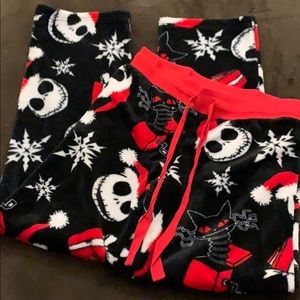 Nightmare before Christmas fleece sleep pant